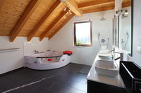 Badezimmer Ferienhaus Alpirsbach